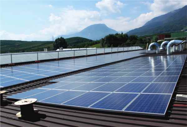 impianto fotovoltaico Dalmec Trento