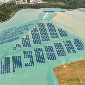 parco fotovoltaico su discarica