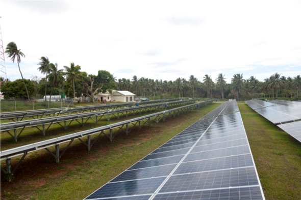 Centrale fv di Tonga