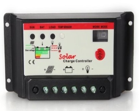 regolatore di carica per pannelli fotovoltaici con batterie