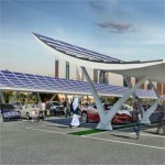 Pensilina fotovoltaica made in Italy presentata a Dubai