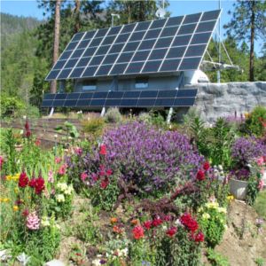 giardinaggio e fotovoltaico